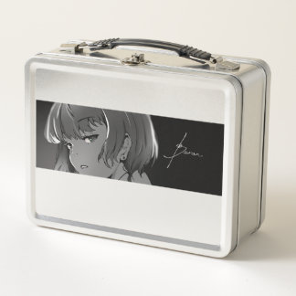 【Eye line】 Metal Lunch Box