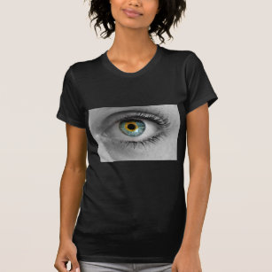 Eye looks to viewer concept macro T-Shirt