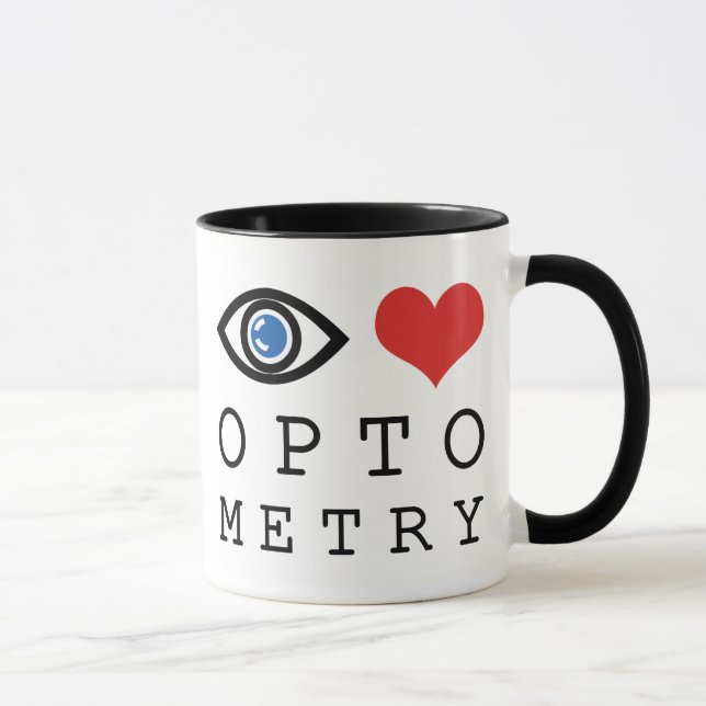 Eye Love Optometry Mug (Right)