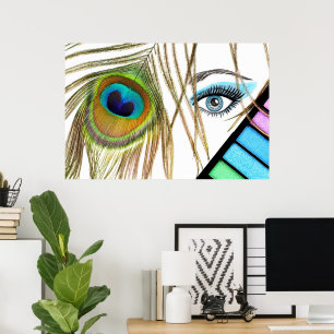 Eye Makeup Beauty Poster