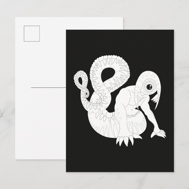 Eye Monster Postcard (Front/Back)