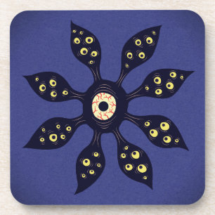 Eye Monster With Eyes Dark Gothic Coaster