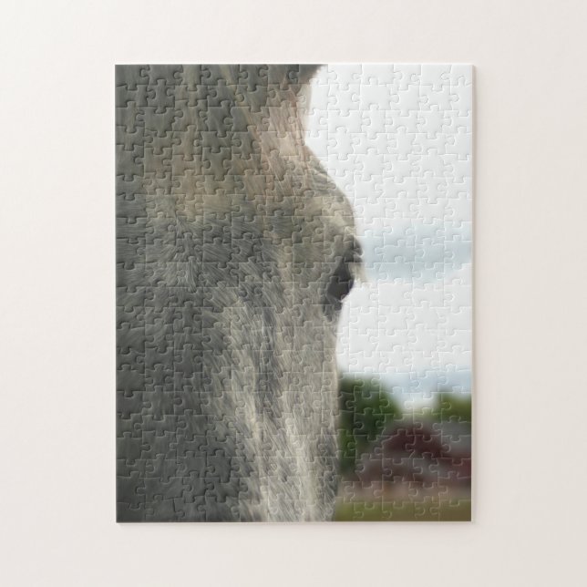 Eye Of A Horse Animal Jigsaw Puzzle (Vertical)