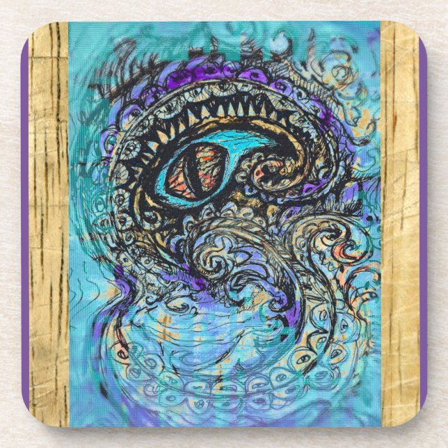 Eye of a Sea Monster Coaster (Front)