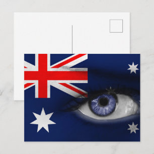 Eye of Australia Postcard