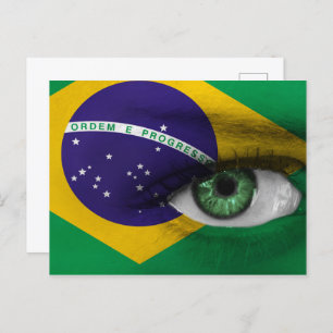 Eye of Brazil Postcard