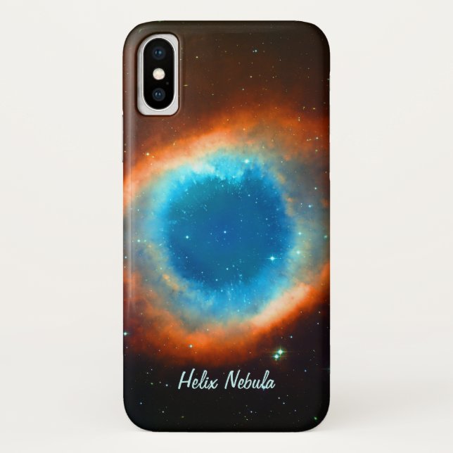 Eye of God Helix Nebula, Galaxies and Stars Case-Mate iPhone Case (Back)