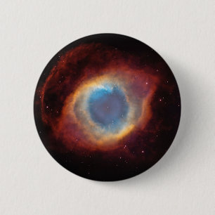 Eye of God Nebula 6 Cm Round Badge