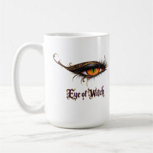 Eye of Halloween Witch Glamourous Gothic Eyeball Coffee Mug