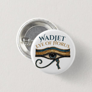 Eye of Horus 3 Cm Round Badge