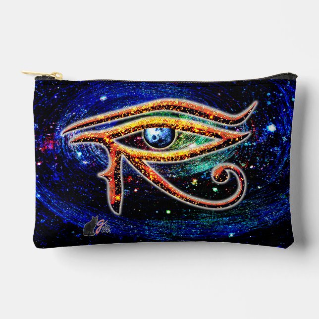 Eye Of Horus Accessory Pouch (Front)