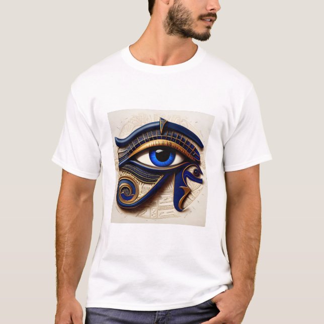 Eye of Horus – Ancient Egyptian Symbol of Protecti T-Shirt (Front)
