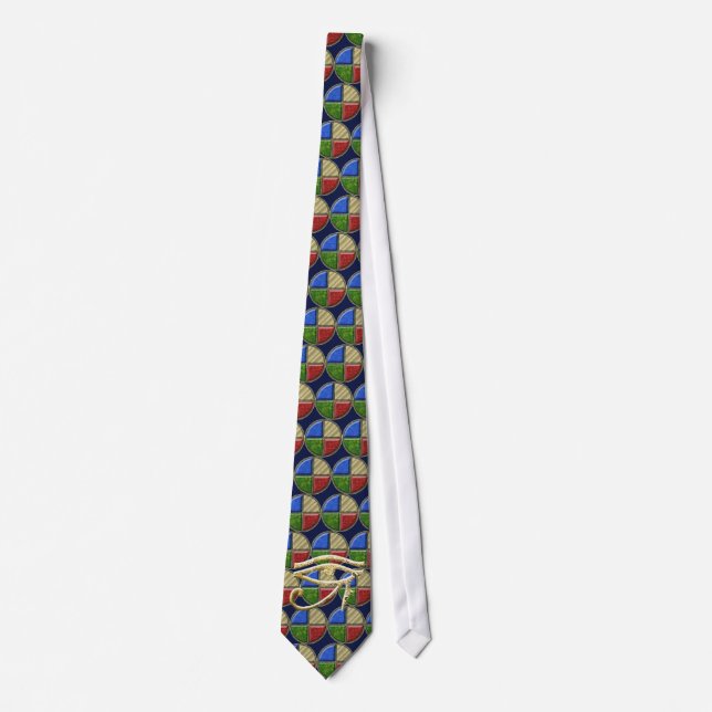 Eye of Horus BlueTie Tie (Front)