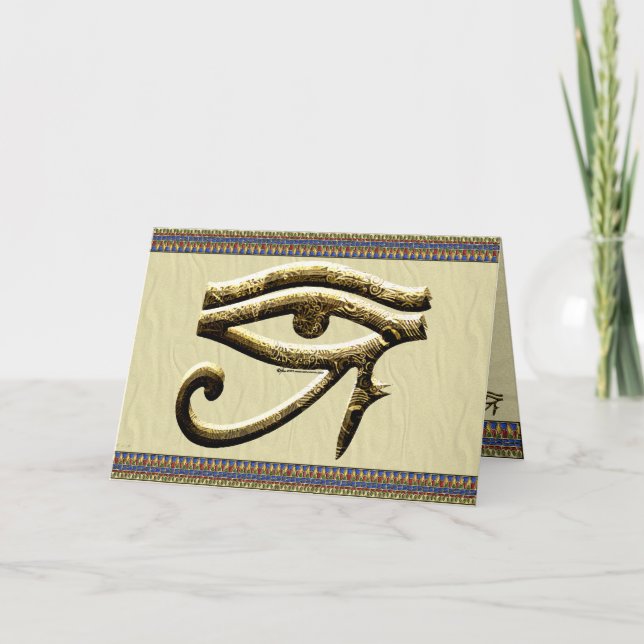 Eye of Horus Card (Front)