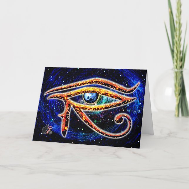 Eye Of Horus Card (Front)
