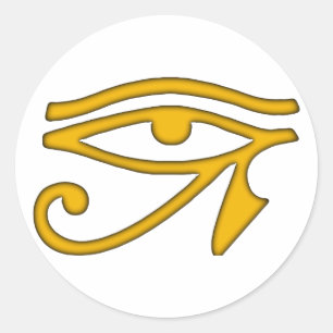 Eye of Horus Classic Round Sticker