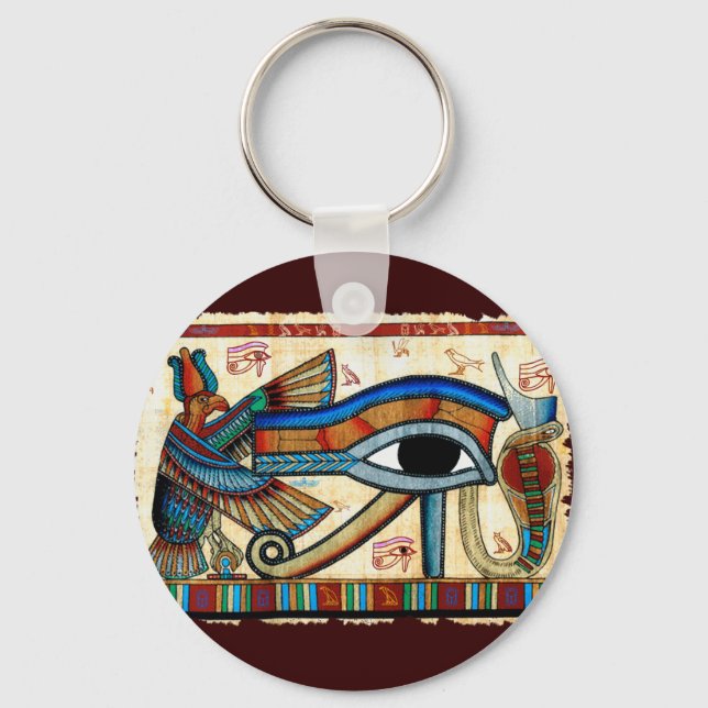 EYE OF HORUS Collection Key Ring (Front)