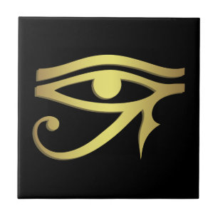 Eye of horus Egyptian symbol Ceramic Tile