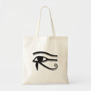 Eye Of Horus Egyptian Symbol Ink Drawing Tote Bag