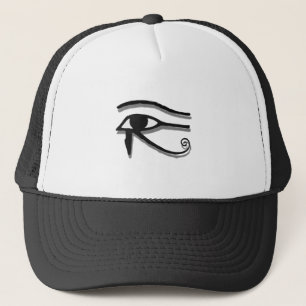 Eye Of Horus Egyptian Symbol Ink Drawing Trucker Hat