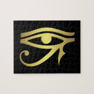 Eye of horus Egyptian symbol Jigsaw Puzzle