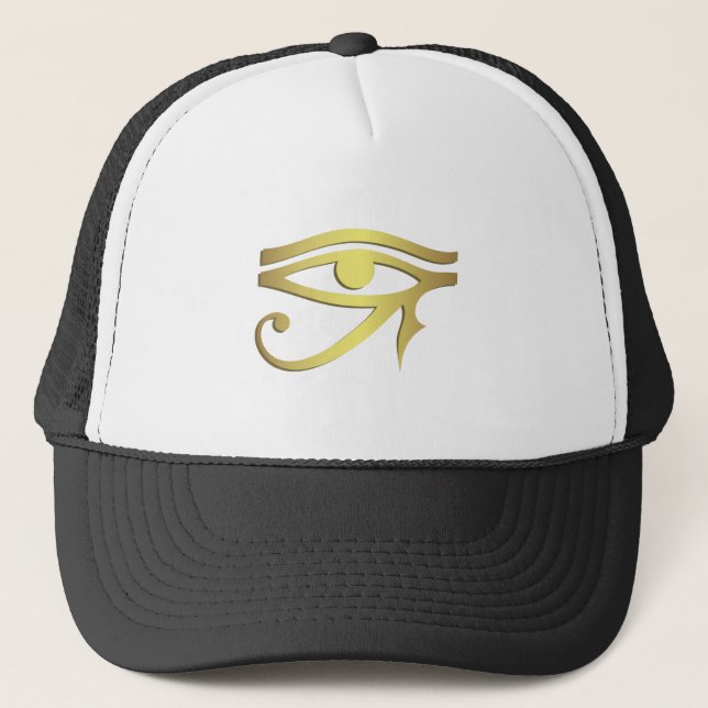 Eye of horus Egyptian symbol Trucker Hat (Front)