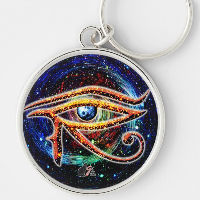 Eye Of Horus Key Ring (Front)