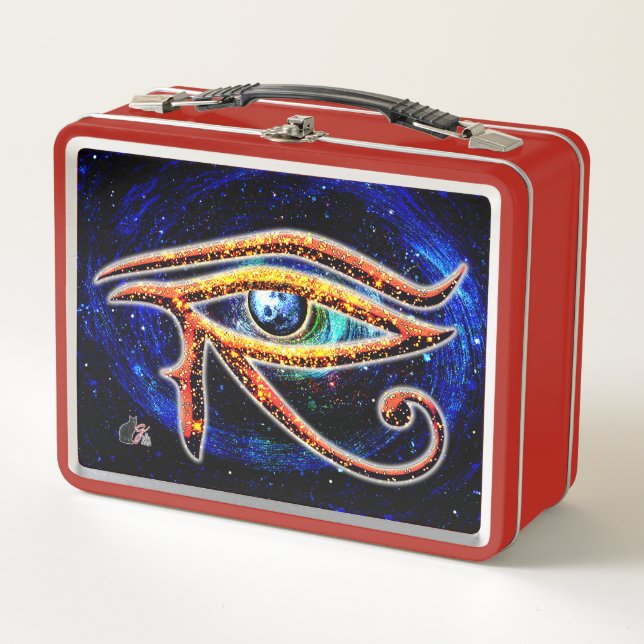 Eye Of Horus Metal Lunchbox (Front)