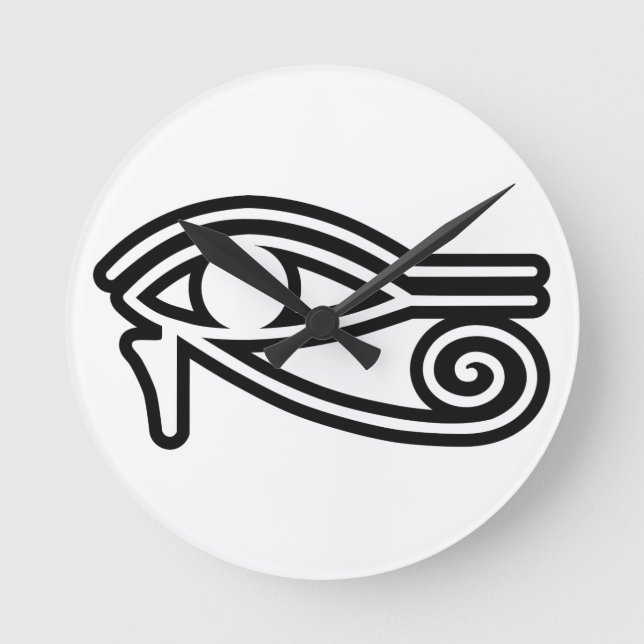 Eye_of_Horus Round Clock (Front)