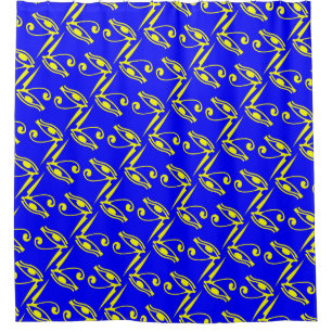 Eye of Horus Shower Curtain