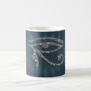 Eye Of Horus - SILVER Coffee Mug