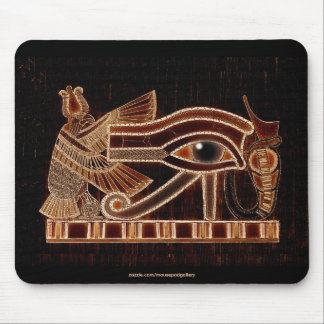 EYE OF HORUS, WADJET Egyptian Art Mousepad