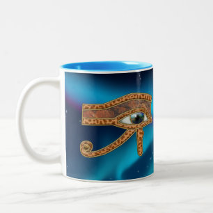 Eye of Horus Wadjet Egyptian Art Mug