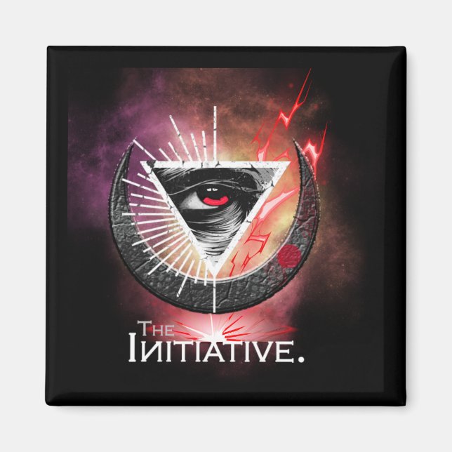 Eye Of Initiative Cosmic Basic  Magnet (Front)