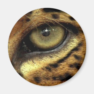 EYE OF JAGUAR Round Magnet