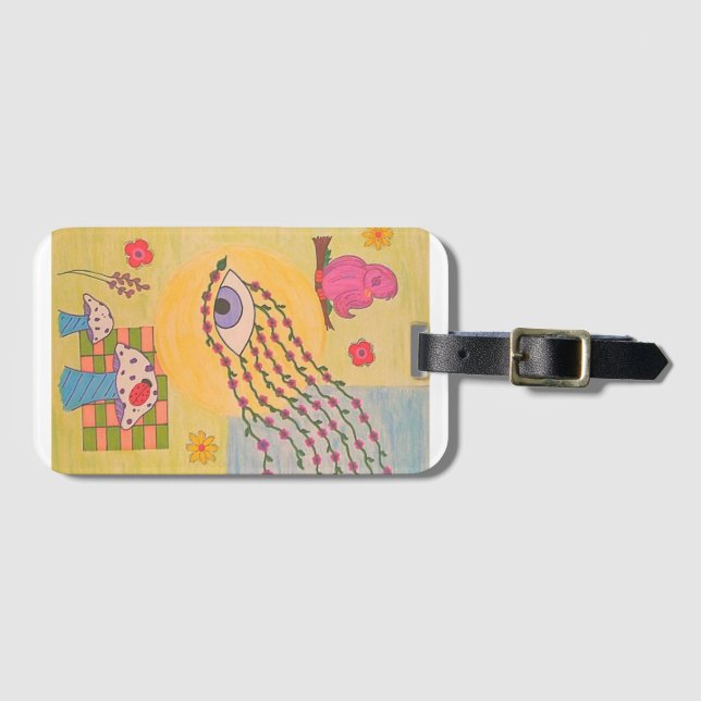 Eye of Nature Luggage Tag (Front Horizontal)