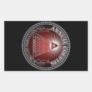 Eye of Providence 4 Rectangular Sticker
