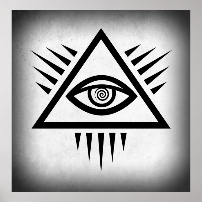 EYE of PROVIDENCE ANCIENT SYMBOL Poster (Front)