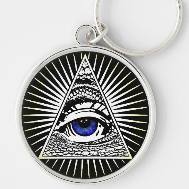 Eye of Providence Key Ring (Front)