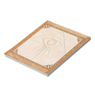 Eye of Providence Stone Notepad
