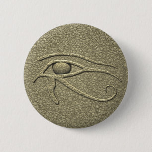 Eye of Ra 6 Cm Round Badge