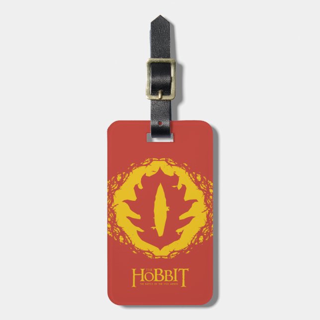 Eye of Sauron Icon Luggage Tag (Front Vertical)