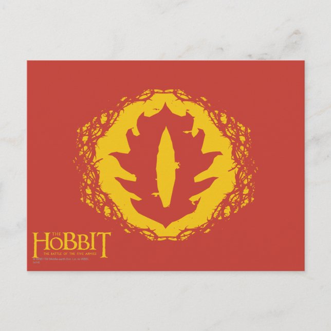 Eye of Sauron Icon Postcard (Front)