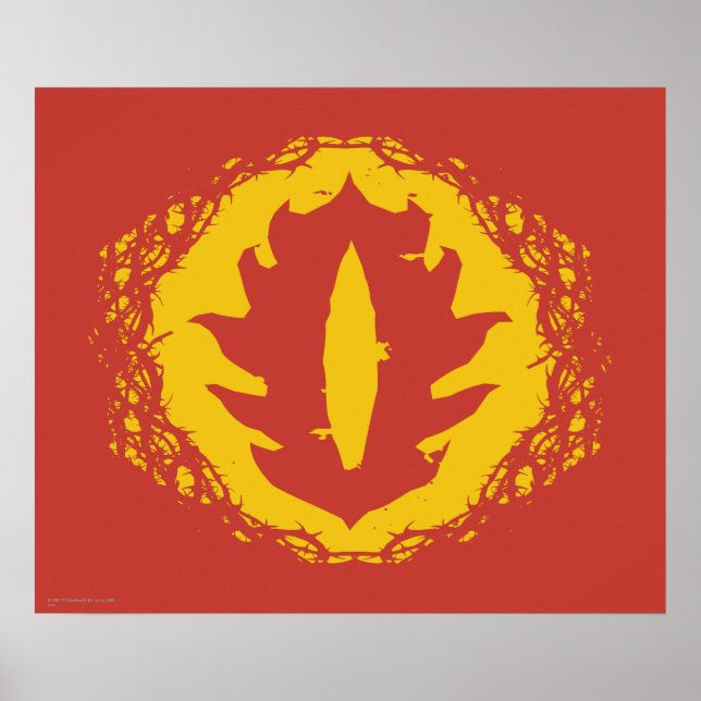 Eye of Sauron Icon Poster (Front)