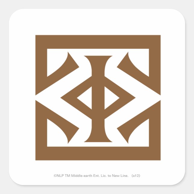 Eye of Sauron Square Sticker (Front)