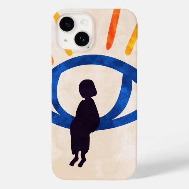 Eye of Silence Case-Mate iPhone Case (Back)