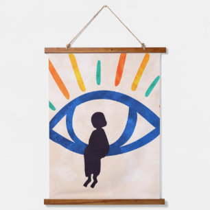 Eye of Silence Hanging Tapestry
