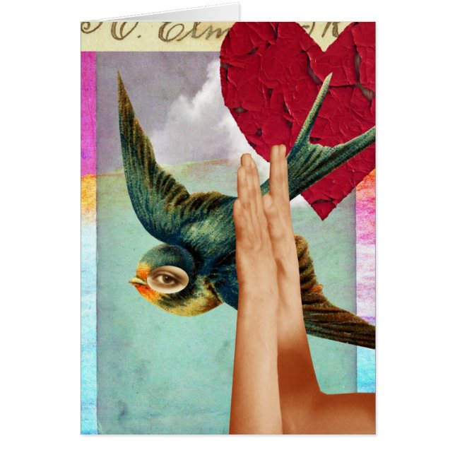 Eye of the Beholder, Abstract Digital Collage (Front)