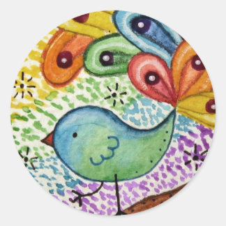 "Eye Of The Beholder" Classic Round Sticker