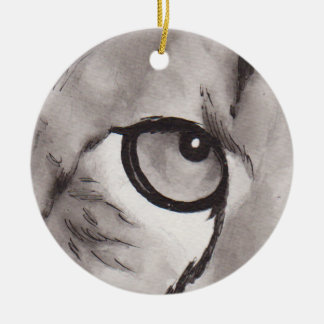 Eye of the Cheetah – Gaze Collection Ceramic Ornament